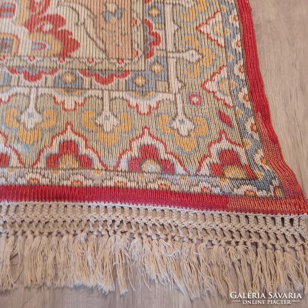 Antique kelim carpet/wall protector, 150 x 78 cm + 10 cm fringe