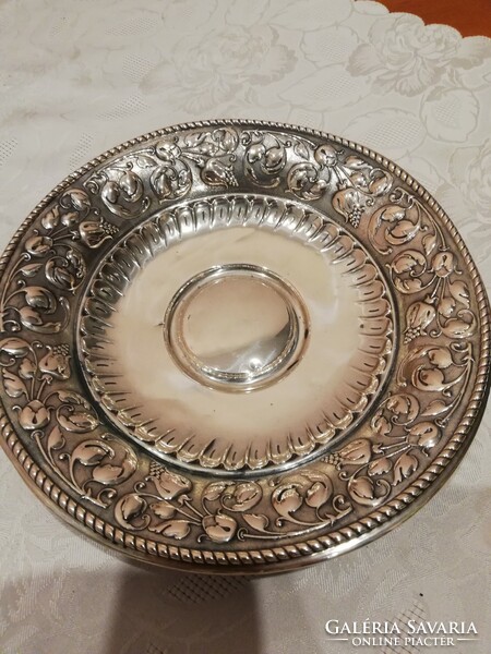 A wonderful silver round tray!