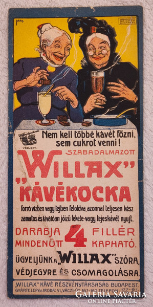 Willax coffee counter, circa 1920, graphic by Imre Landes