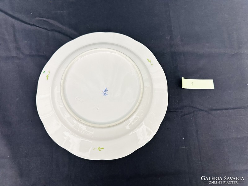 Herendi nagy-méretű Eton mintás mely tányér.(1)