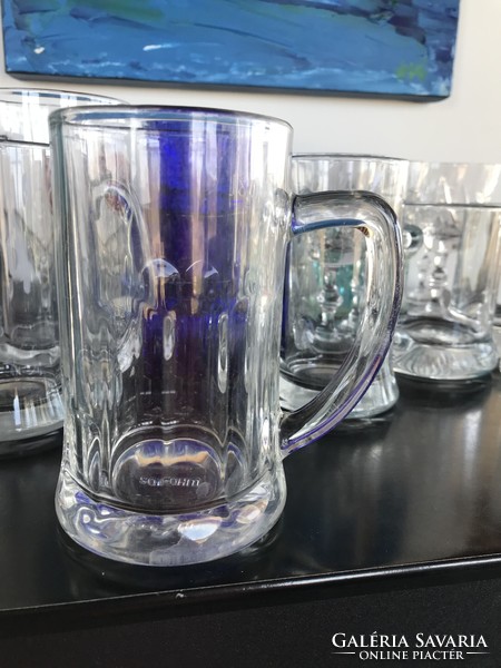 0.3 Liter Slovak beer mug, made of thick glass