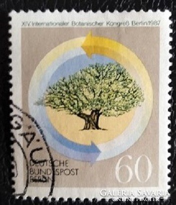 BB786p / Németország - Berlin 1987 Botanikus konferencia bélyeg pecsételt
