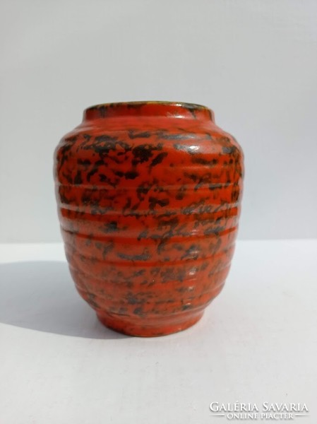 Retro pond head ceramic pot vase