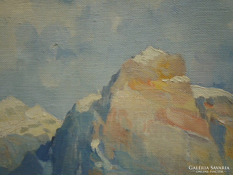 Zórád Géza (1896-1959) : Alpesi táj