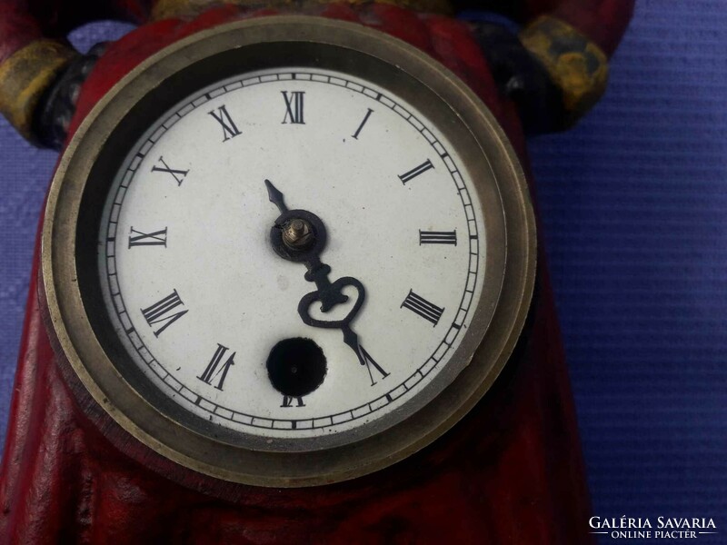 American cast iron clock.