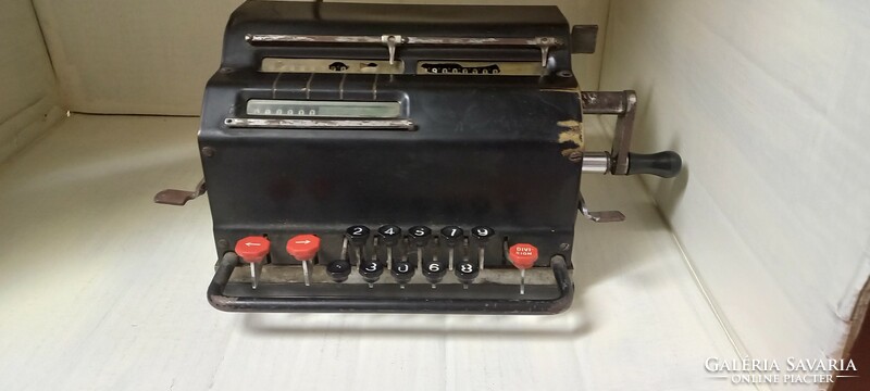 Retro calculator 1950s