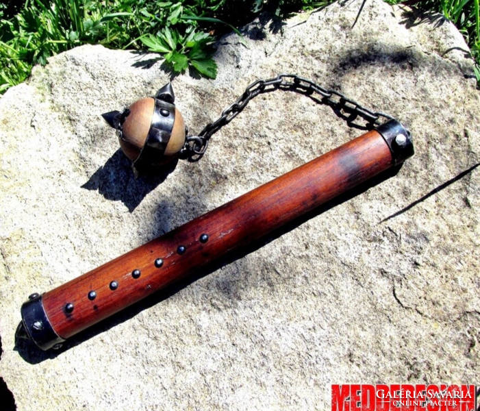 Meddedesign chain mace (large man) - decorative weapon, fantasy decoration, cosplay accessory