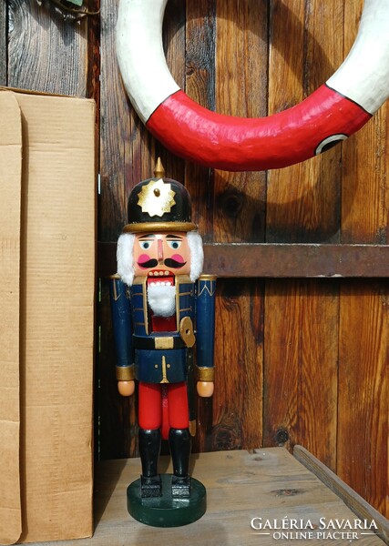 Nutcracker soldier figure in box 35 cm