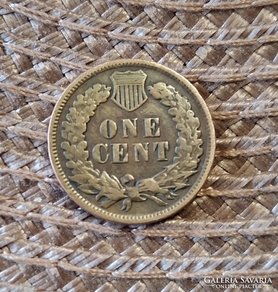 USA - indiánfejes 1 cent 1904