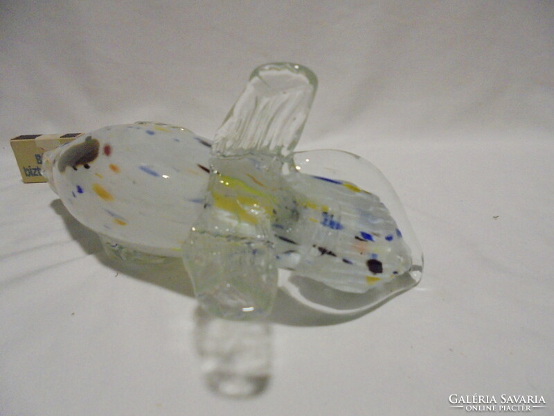 Retro glass fish vase - nostalgia piece