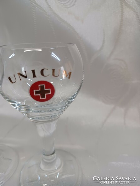 Zwack stemmed unicum glass 4 cl with authentication