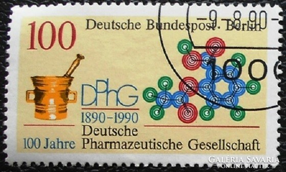 Bb875p / Germany - Berlin 1990 pharmaceutical company stamp sealed