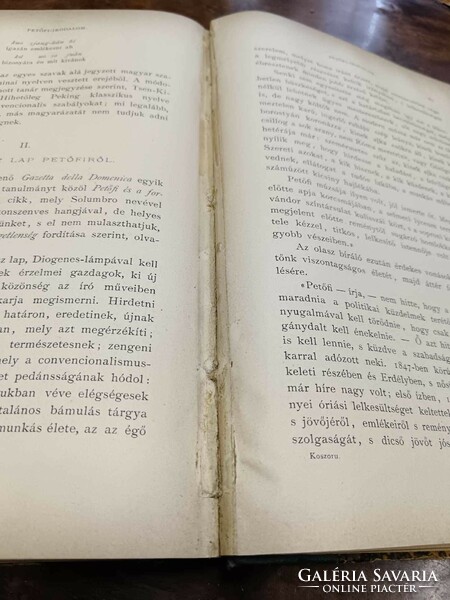Koszoru - the monthly newsletter of the Petőfi company. - 1880-As, edited by: tamás szana, Volume 3
