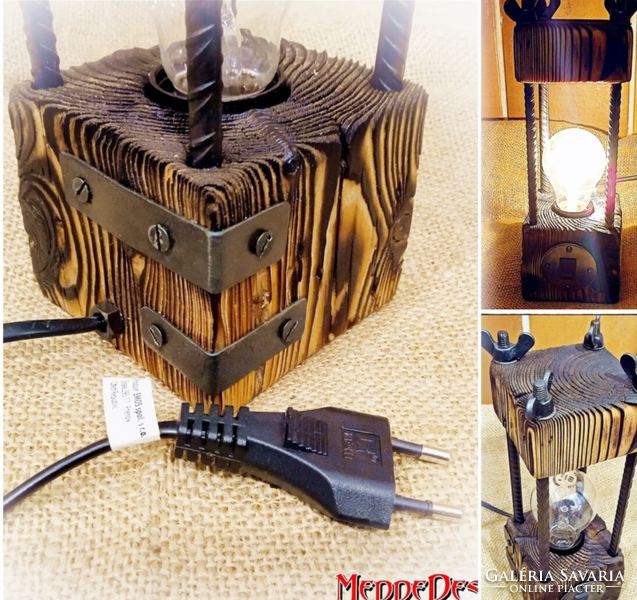 Meddedesign blacksmith loft/industrial table mood lamp (beam lamp)