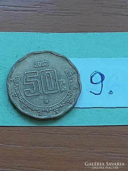 Mexico mexico 50 centavos 2002 aluminum bronze 9