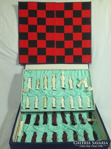 Faragott csont kínai sakk készlet