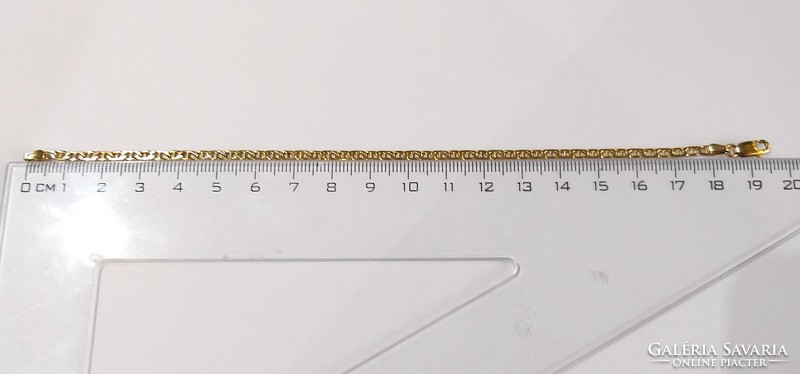 14K gold 2.40g Gucci bracelet 19.5cm (no.: 24/102.)