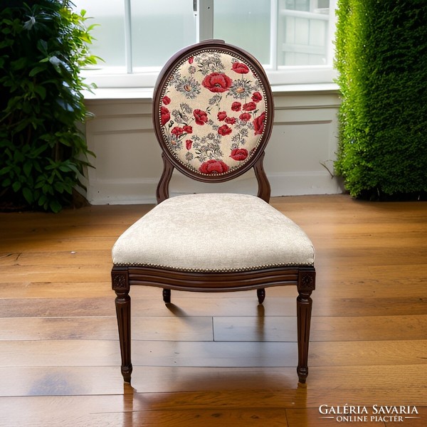 Italian style xxl chair with backrest