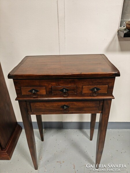 A very rare, small space-saving solid wood Tuscan dressing table in excellent condition.