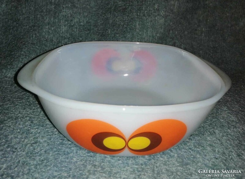 Retro Jena glass bowl (a12)