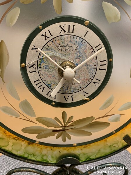 Murano glass clock