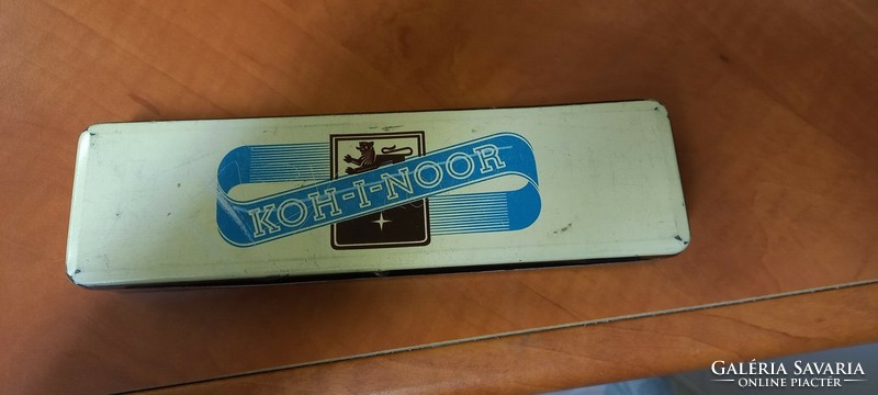 Retro KOH-I- NOOR ceruzatartó fémdoboz