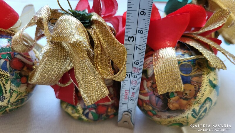 Christmas ornament Christmas tree decoration sphere bell decoration accessory