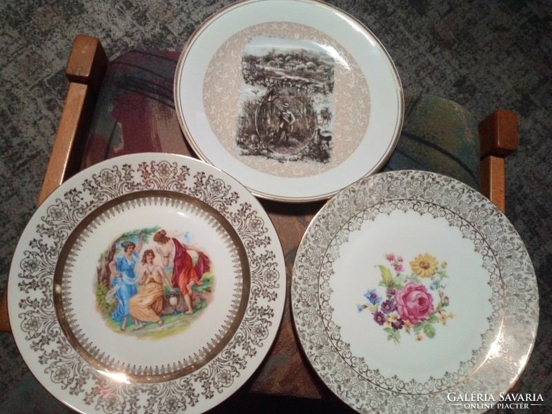 Marked porcelain plates