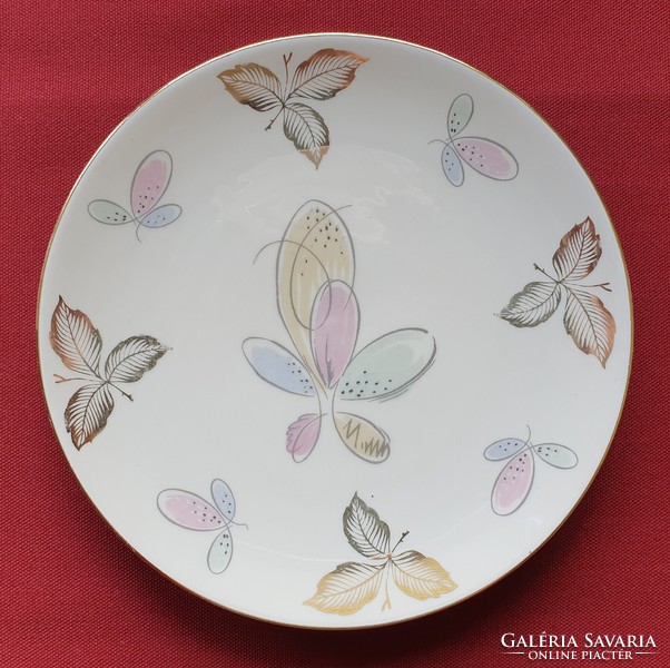 Schumann arzberg bavaria german porcelain plate small plate with cake flower pattern