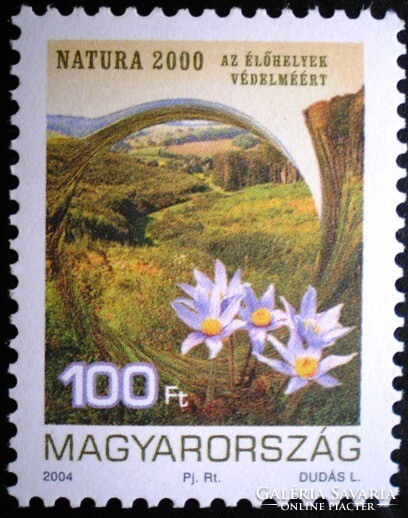S4777 / 2004 postage stamp for the protection of habitats