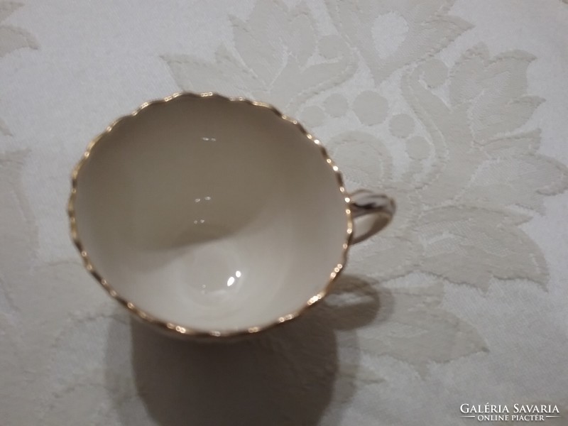 Sarreguemines Louis mokkás csésze,sérült 4 cm x 6.5 cm