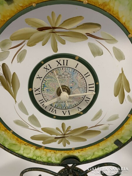 Murano glass clock