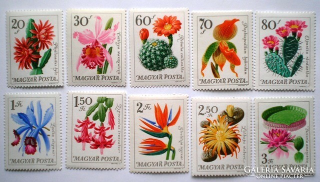 S2207-16 / 1965 flower - flowers of botanical gardens stamp series postal clear