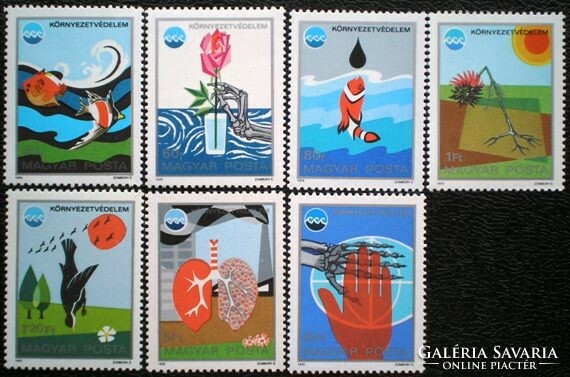 S3065-71 / 1975 environmental protection stamp series postal clear