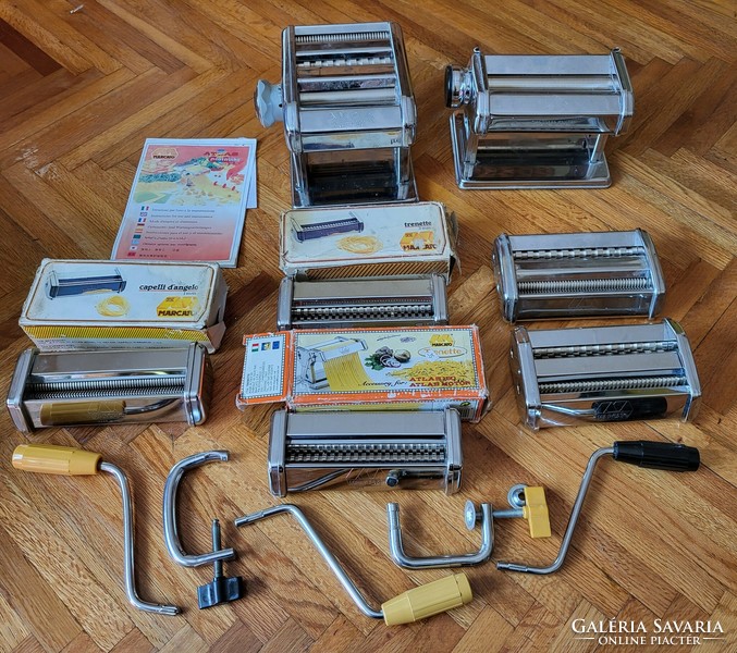 Marcato pasta machines and adapters