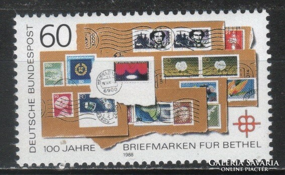 Postatiszta Bundes 1893 Mi 1395      1,40 Euró