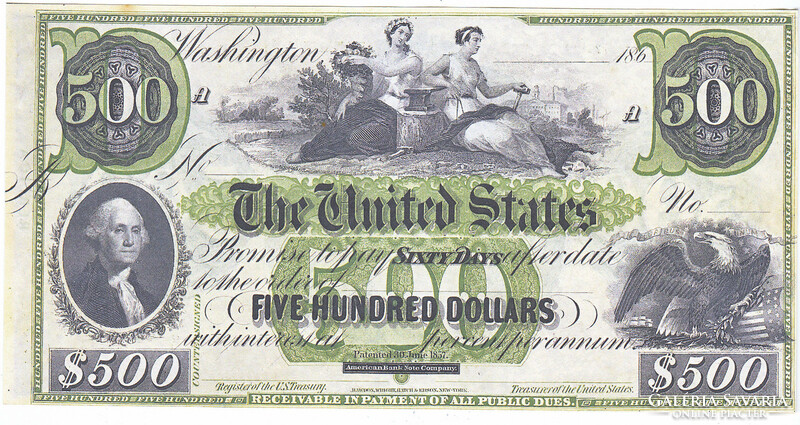 USA 1000 dollár 1861MINTA  REPLIKA