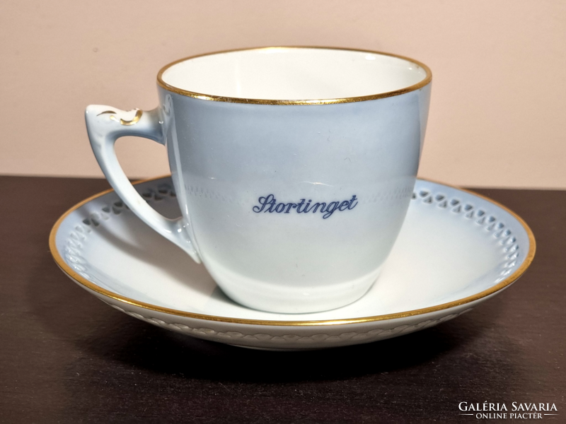*Bing&grondahl denmark, copenhagen porcelain tea set elements, accessories, 1970s.