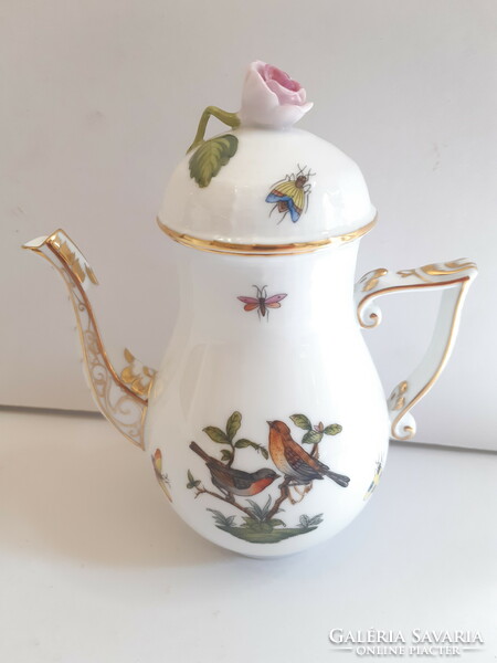 Flawless! Showcase condition Herend porcelain 613 mocha pot