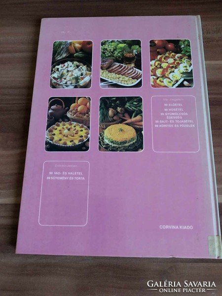 Mari Lajos, Károly Hemző: 99 wing dishes with 33 color photos, 1985 edition