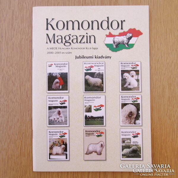 Komondor magazine (new anniversary publication 2000-2001)