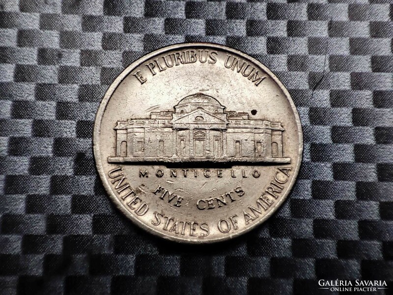 United States 5 cents 1983 jefferson nickel mintmark p - philadelphia