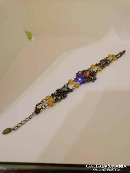 Sold out!!! Beautiful antique crystal bracelet
