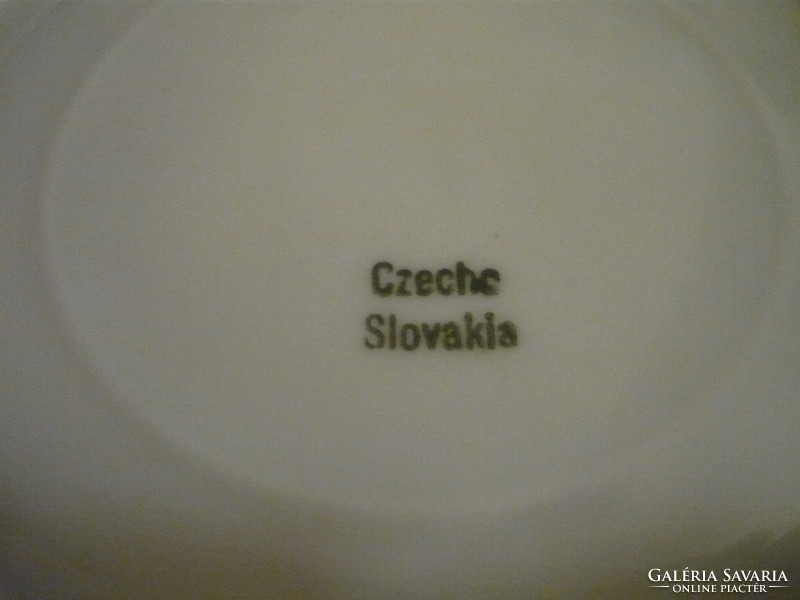 Régi csehszlovák porcelán tányérok