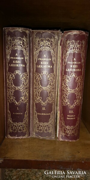 A Franklin kézi lexikona, 3 kötetes
