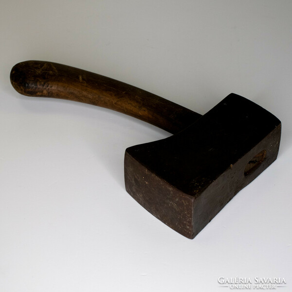 Old forged hammer