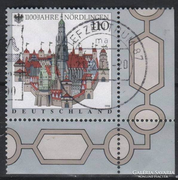 Ívszéles Német 0944 Mi 1965         1,00 Euro