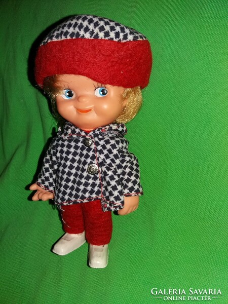 Antique German toy doll with original clothes 17 cm according to pictures