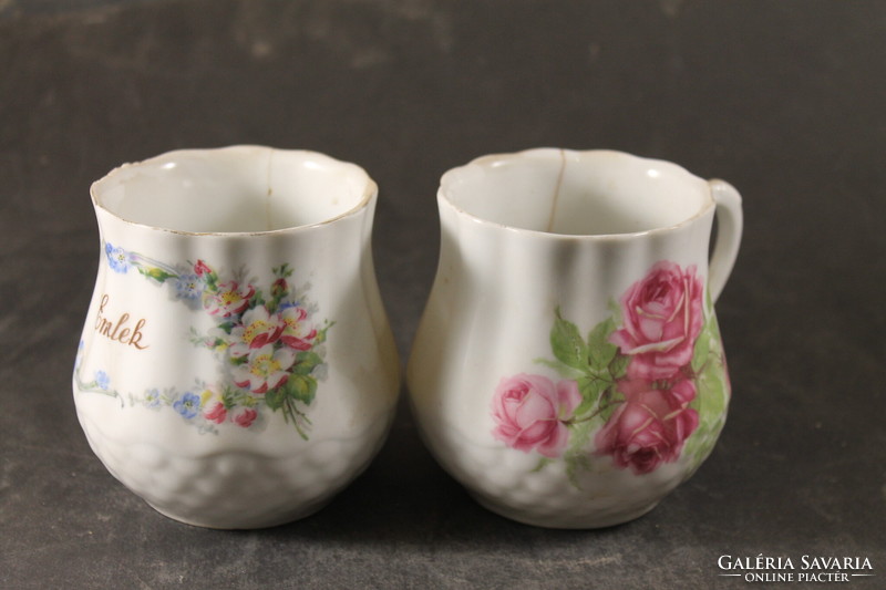 Zsolnay rose-bellied mugs 449