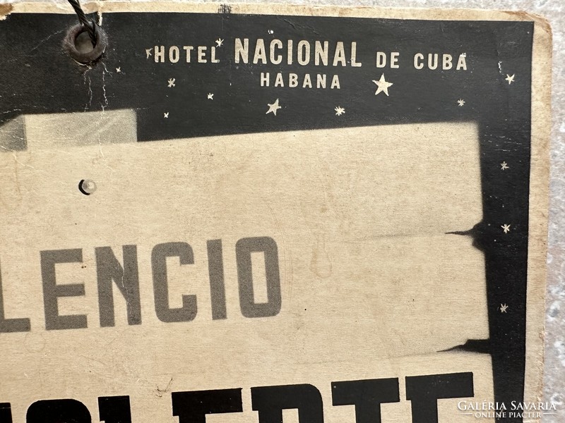 National hotel cuba havana, do not disturb sign